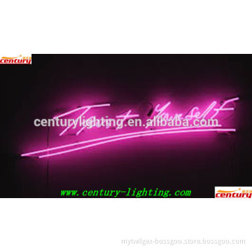 trust yourself neon sign